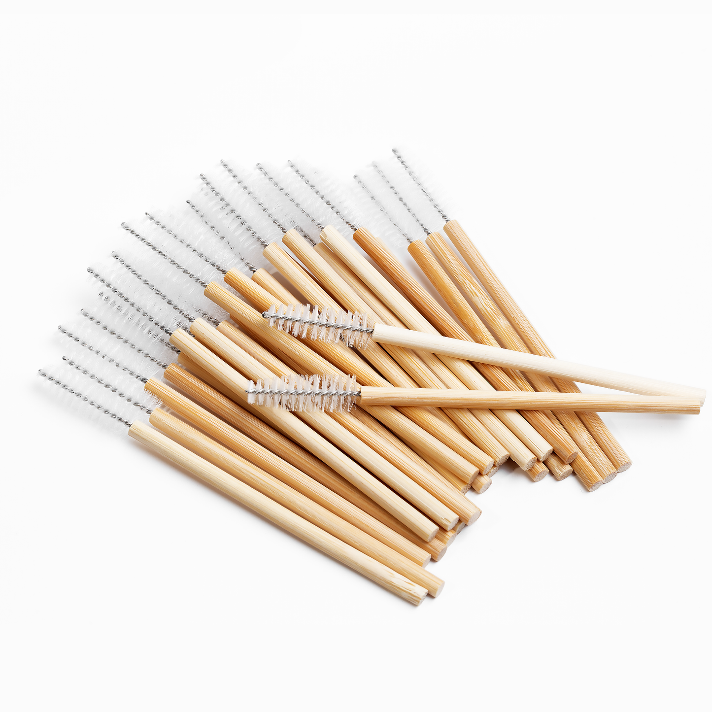 White Bamboo Mascara Wands